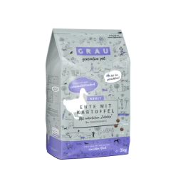 Grau Ente & Kartoffeln - Getreidefreies Hundefutter für eine ausgewogene Ernährung