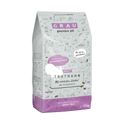 Grau Excellence Aktiv Adult Dog | Mit Truthahn - Hochwertiges Hundefutter für aktive Hunde