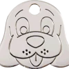 REDDINGO Hundemarke | Personalisierte Hundemarken | Robuste Hundemarken aus Edelstahl | Katzenbedarf & Zubehör