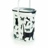 Beeztees Container Silhouette Katzenklo, 10 Liter – Praktischer Katzentoilettenbehälter
