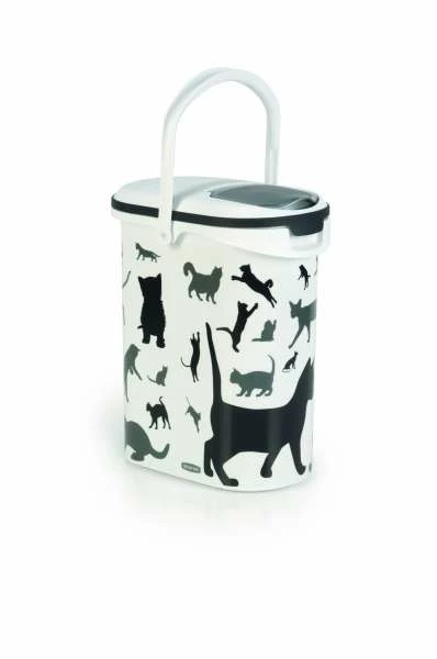 Beeztees Container Silhouette Katzenklo, 10 Liter – Praktischer Katzentoilettenbehälter 1 Beeztees Container Silhouette Katzenklo, 10 Liter – Praktischer Katzentoilettenbehälter