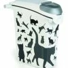 Beeztees Container Silhouette Katzenklo, 23 Liter – Modernes Katzenklo mit stilvollem Design