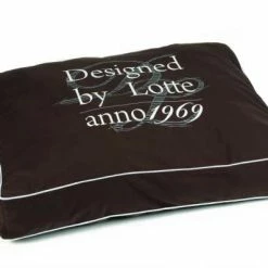 Beeztees Hunde Liegekissen Serif, 100x70x15cm - Premium Hundebett für mittelgroße Hunde