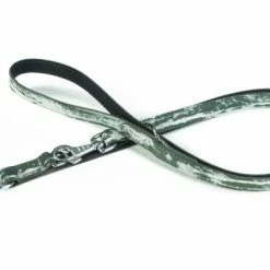 Beeztees Verstellbare Führleine Safari aus Leder, 200x2.2cm - Hundeleine für sicheren und stilvollen Spaziergang