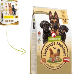 GranataPet Junior Hundefutter mit Geflügel | Liebling's Mahlzeit für Welpen