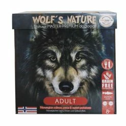 Wolf's Nature Master Premium | Mit Lachs | Getreidefreies Hundefutter für eine ausgewogene Ernährung