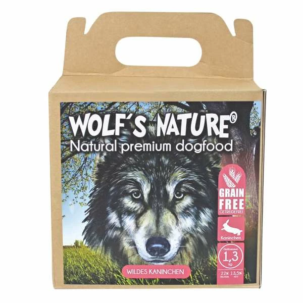 Wolf's Nature Master Premium Trockenfutter mit Kaninchen | Getreidefreies Hundefutter für Hunde aller Rassen 1 Wolf's Nature Master Premium Trockenfutter mit Kaninchen | Getreidefreies Hundefutter für Hunde aller Rassen