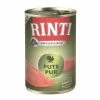 RINTI Singlefleisch Exclusive Pute Pur | Hochwertiges Nassfutter für Hunde | 100% natürliche Zutaten