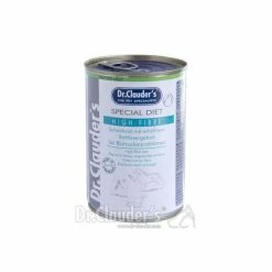 DR. CLAUDERS Spezialdiät High-Fibre Hundefutter - 6x400g | Ballaststoffreiches Futter für Hunde