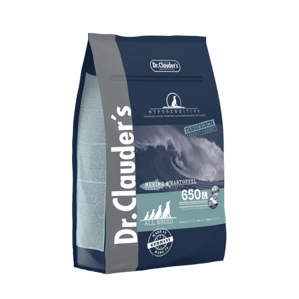 DR. CLAUDERS Hyposensitives Hundefutter ohne Getreide mit Hering | 3,5 kg Trockenfutter für Hunde 1 DR. CLAUDERS Hyposensitives Hundefutter ohne Getreide mit Hering | 3,5 kg Trockenfutter für Hunde
