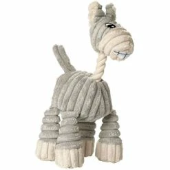 Hunter Hundespielzeug HUGGLY | Zoo Donkey | 25 cm | Langlebiges Spielzeug für Hunde