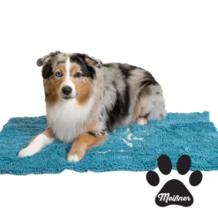MEISSNER Meißner Anti Rutsch Matte für Hunde - Rutschfeste Unterlage für Hundebetten, Hundedecken und Schlafplätze