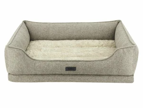 Nobby Orthopädisches Komfortbett CALBU | Eckig | Beige | Premium Hundebett für Hunde aller Größen 1 Nobby Orthopädisches Komfortbett CALBU | Eckig | Beige | Premium Hundebett für Hunde aller Größen