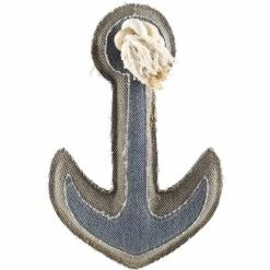 Hunter Hundespielzeug Canvas Maritime Anchor | 27 cm | Robustes Spielzeug für Hunde