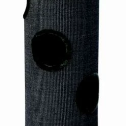 Nobby Cat-Tower Dasha III | 98cm | Dunkelgrau | Kratzbaum für Katzen | Stabiles Katzenklettergerüst