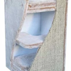 Nobby Kratzbaum KARI M | Braun-Meliert | 70 cm | Kratzbaum für Katzen | Stabiles Katzenspielzeug