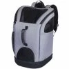 Nobby Rucksack-Tasche 2 In 1 KATI | Grau | 30 X 30 X 46 Cm | Hundetransporttasche | Praktisch & Stilvoll