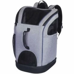 Nobby Rucksack-Tasche 2 In 1 KATI | Grau | 30 X 30 X 46 Cm | Hundetransporttasche | Praktisch & Stilvoll