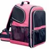 Nobby Rucksack EXTEND | Pink | 32 x 28 x 41 cm | Transporttasche für Hunde | Robuster Hundetransport