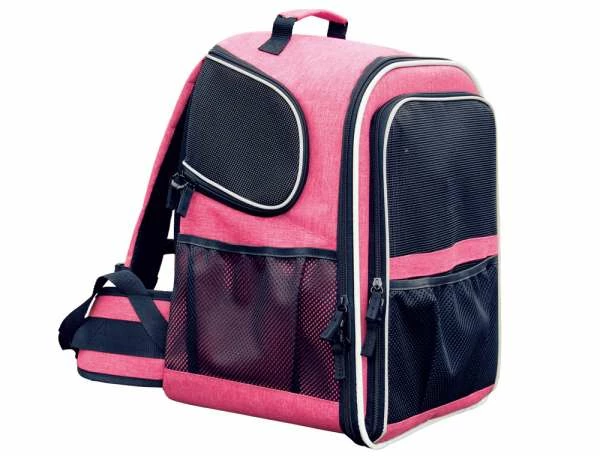 Nobby Rucksack EXTEND | Pink | 32 x 28 x 41 cm | Transporttasche für Hunde | Robuster Hundetransport 1 Nobby Rucksack EXTEND | Pink | 32 x 28 x 41 cm | Transporttasche für Hunde | Robuster Hundetransport