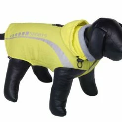 Nobby Hundemantel SPORTS | Gelb – Wasserdichter & atmungsaktiver Hundemantel für aktive Hunde