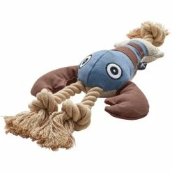 Hunter Hundespielzeug Canvas Sansibar Rantum | Hummer | 21 cm – Robustes Spielzeug für Hunde