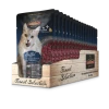 LEONARDO® Büffel & Blueberry Katzenfutter Nassfutter | 16x 85g Beutel | Hochwertiges Futter für Katzen