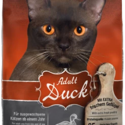 Leonardo Adult Katzen Trockenfutter mit Ente - Hochwertiges Trockenfutter für ausgewachsene Katzen