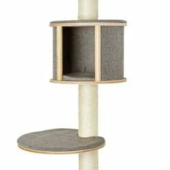 KERBL Wandkratzbaum Dolomit Tofana | Grau | Hochwertiger Kratzbaum für Katzen