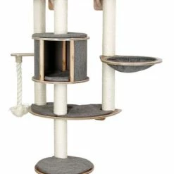 KERBL Wandkratzbaum Dolomit Tofana Pro | Grau | Hochwertiger Kratzbaum für Katzen