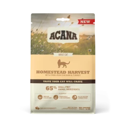Acana Cat Homestead Harvest Trockenfutter mit Huhn & Truthahn - Natürliches Katzenfutter