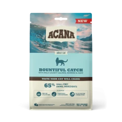 Acana Cat Bountiful Catch Trockenfutter mit Lachs & Hering - Hochwertiges Katzenfutter