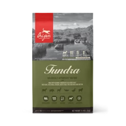 Orijen Dog Tundra Trockenfutter mit Ziege & Wildschwein - Hochwertiges Hundefutter