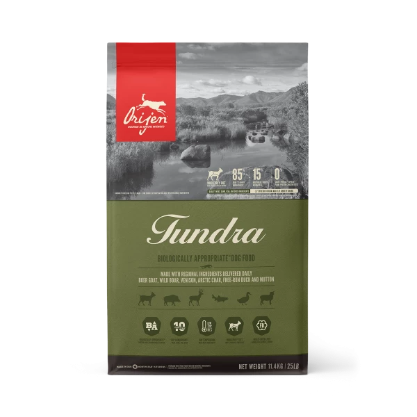 Orijen Dog Tundra Trockenfutter mit Ziege & Wildschwein - Hochwertiges Hundefutter 1 Orijen Dog Tundra Trockenfutter mit Ziege & Wildschwein - Hochwertiges Hundefutter