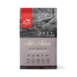 Orijen Dog Fit & Trim Trockenfutter mit Huhn, Truthahn & Wildfisch - Hochwertiges Hundefutter für aktive Hunde