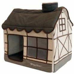 Happy-House Villa - Luxuriöser Katzen-Schlafplatz & Kuschelbett für Katzen