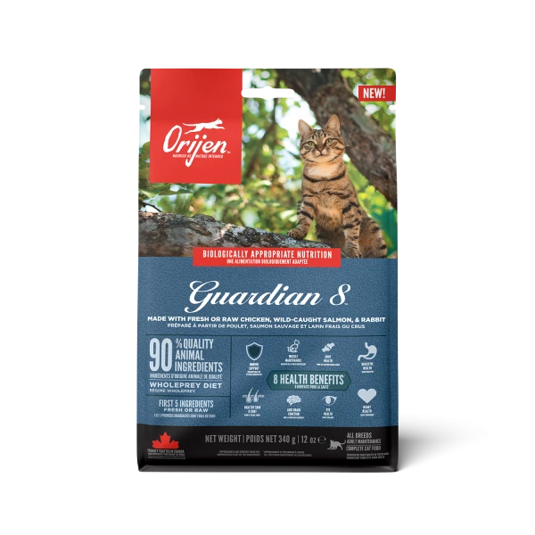 Orijen Cat Guardian 8 | Getreidefreies Trockenfutter mit Huhn & Lachs für Katzen | Hochwertiges Katzenfutter 1 Orijen Cat Guardian 8 | Getreidefreies Trockenfutter mit Huhn & Lachs für Katzen | Hochwertiges Katzenfutter