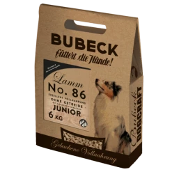 Bubeck Exzellent Nr. 86 | Mit Lamm | Für Welpen | Premium Hundefutter für gesundes Wachstum