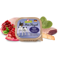 GranataPet Mini Royal Hundefutter mit Ente & Gans | 11 Schälchen | Hochwertiges Nassfutter für Hunde