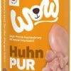 WOW PUR Single Protein Hundefutter mit Huhn | 6x 400g | Hochwertiges Nassfutter für Hunde