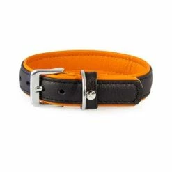 Das Lederband DENVER | Premium Hundehalsband aus echtem Leder