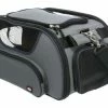 Trixie Airline Tasche Wings | Grau/Blau | Transporttasche für Hunde | Leicht & Sicher