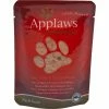 Applaws Katzenfutter Nassfutter - Thunfischfilet & Garnele in Frischebeuteln, 12x 70g