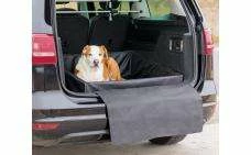 Trixie Kofferraum Hundebett – Komfortables Autobett für Hunde – Autoschutz & Transportlösung
