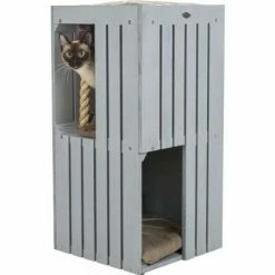 Trixie BE NORDIC Cat Tower JUNA | Moderner Kratzbaum für Katzen | Design Kratzbäume
