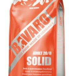 Josera BAVARO Solid 20/8 Trockenfutter für Hunde, 18kg - Premium Hundefutter für aktive Hunde