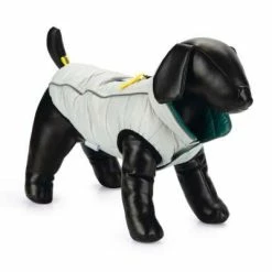 Karlie Hundemantel MALY | Grau-Grün | Wasserdicht & Atmungsaktiv | Hundebekleidung für kleine Hunde