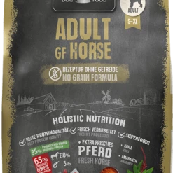 BELCANDO Adult GF Horse Hundefutter - Premium glutenfreies Hundefutter für ausgewogene Ernährung