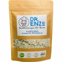 Dr. Enzo KarPe Diem Backmischung für Hundekekse mit Karotte & Petersilie | 200g | Gesunde Hundesnacks