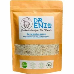 Dr. Enzo Zeckenschreck Backmischung für Hundekekse mit Zistrosenkraut | 200g | Natürlicher Schutz gegen Zecken